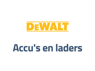 DeWalt accu's