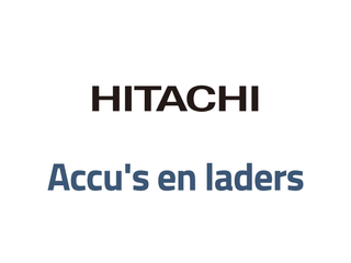 Hitachi (Hikoki) accu's