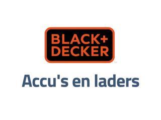 Black en Decker accu's