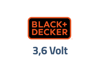 Black en Decker 3,6 volt