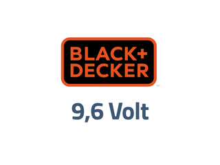 Black en Decker 9,6 volt