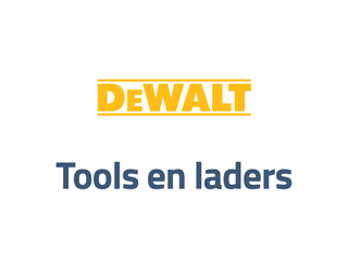 DeWalt tools en laders