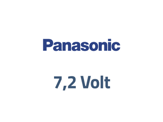 Panasonic 7,2 volt