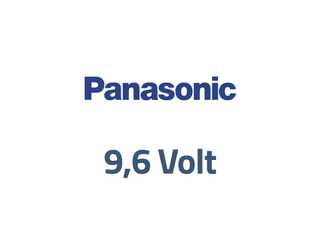 Panasonic 9,6 volt