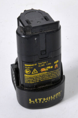 Stanley 10,8-12 volt li ion accu 