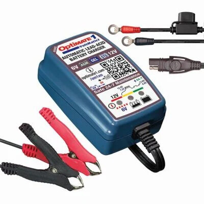 Optimate  1 acculader  6 en 12 volt