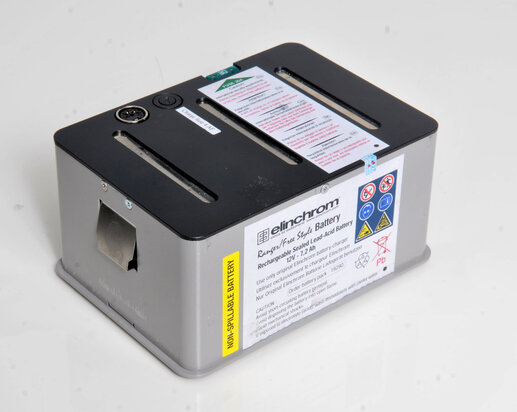 Elinchrom 12v accu revisie