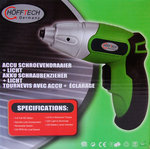 accu schroevendraaier met licht 4,8 volt