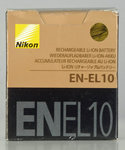 Nikon EN-EL 10 accu  3,7 volt  740mAh