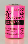 3,6 volt Litium CR 1450