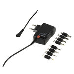 Universele adapter 230 - 3 / 12 V + 8 pluggen
