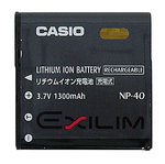 Casio accu lader voor de NP 40