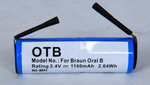 Oral B . Rowenta,Dentasonic,Sonic complerte tandenborstel batterij 2,4 volt