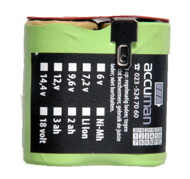 Black & Decker 2,4 v stofzuiger accu 3 Ah