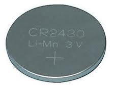 CR2430 litium battery 3 volt