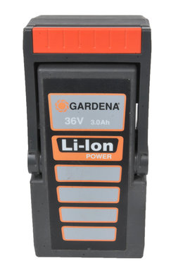 Gardena 36 volt li ion 3 Ah  en betreft een OMRUILACCU