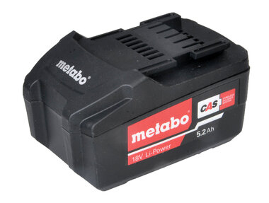 Metabo 18 volt  5,2 Ah Li ion accu org
