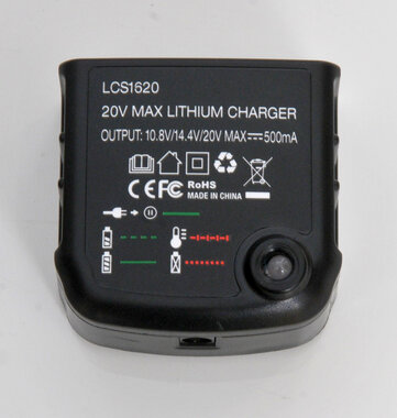 Black & Decker schuifaccu lader voor Li ion 18 v