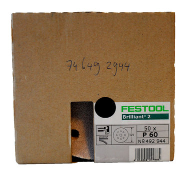 Festool ronde schuurschijfjes 125 mm  50 stuks