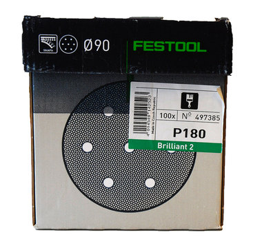 Festool ronde schuurschijfjes 90 mm  100 stuks