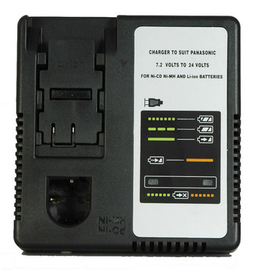 Panasonic acculader 7,2 tot 24 volt