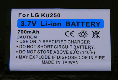 LG accu 3,6 volt