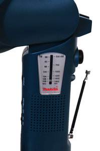 Makita lamp ML124 met ingebouwde RADIO  12 volt 