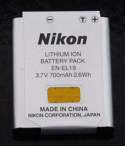 Nikon EN EL 19 batterij huismerk