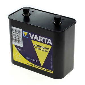 Varta 6 volt Blok  4R25-2 Pro type 540