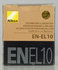 Nikon EN-EL 10 accu  3,7 volt  740mAh_